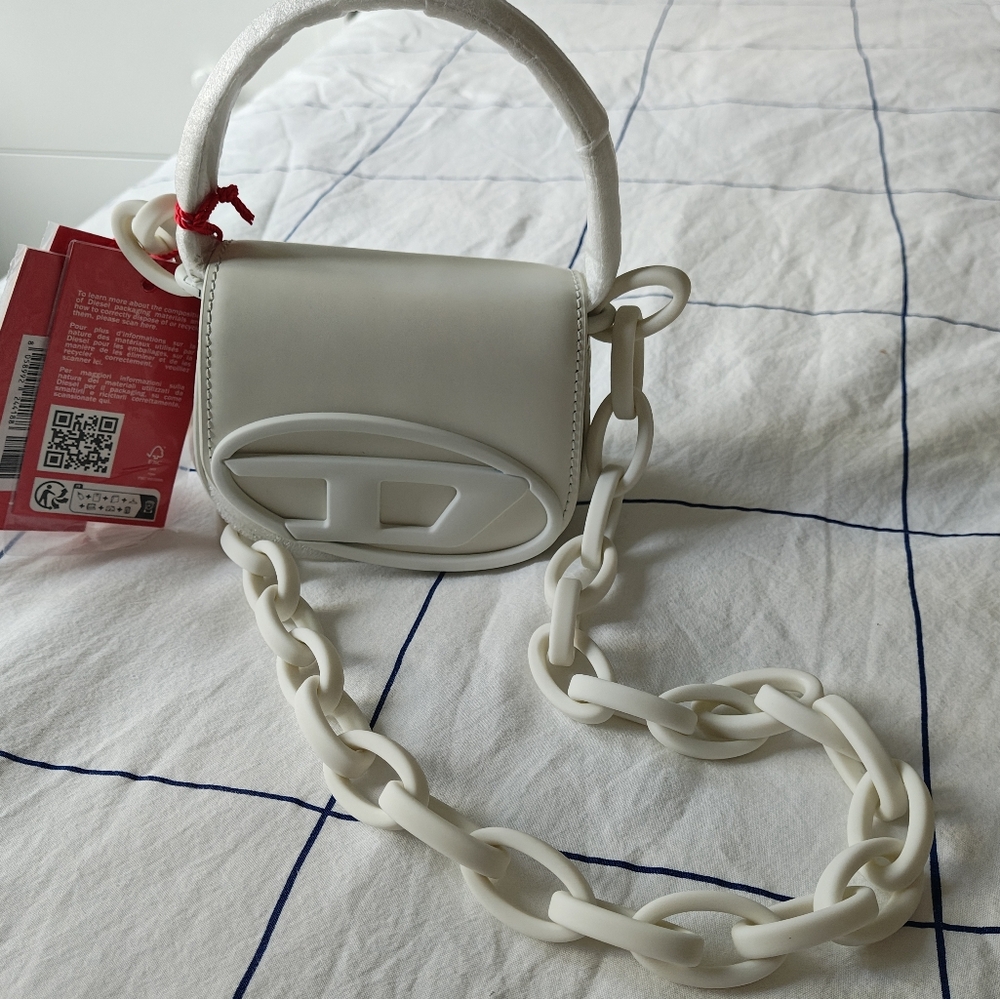Diesel 1DR XS Leather Tote Bag - Picture 4 of 16